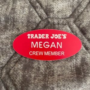 Trader Joe’s Nametag